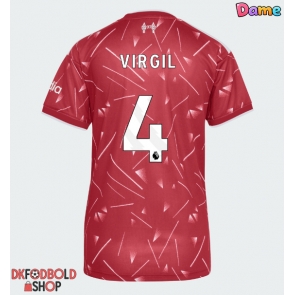 Liverpool Virgil van Dijk #4 Hjemmebanetrøje Dame 2026-27 Kort ærmer